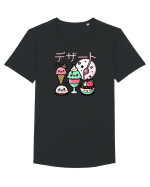 Deserturi japoneze Kawaii - Înghețată și Dulciuri Tricou mânecă scurtă guler larg Bărbat Skater