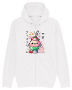 Înghețată japoneză Kawaii Desert Hanorac cu fermoar Unisex Connector