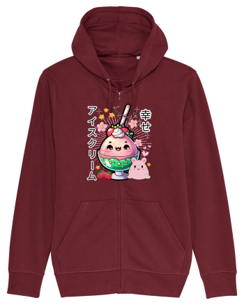 Înghețată japoneză Kawaii Desert Burgundy