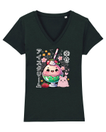 Înghețată japoneză Kawaii Desert Tricou mânecă scurtă guler V Damă Evoker