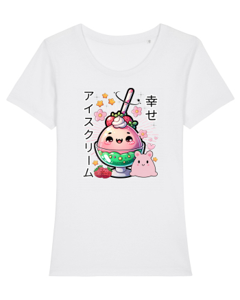 Înghețată japoneză Kawaii Desert White