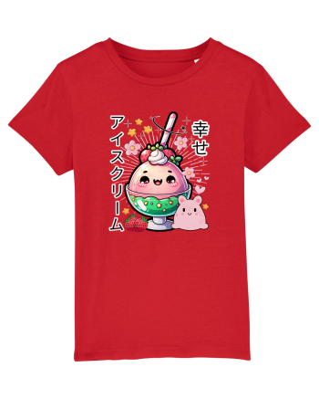Înghețată japoneză Kawaii Desert Red