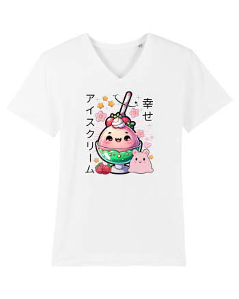 Înghețată japoneză Kawaii Desert White