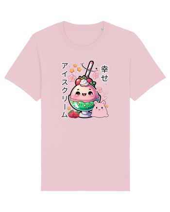 Înghețată japoneză Kawaii Desert Cotton Pink