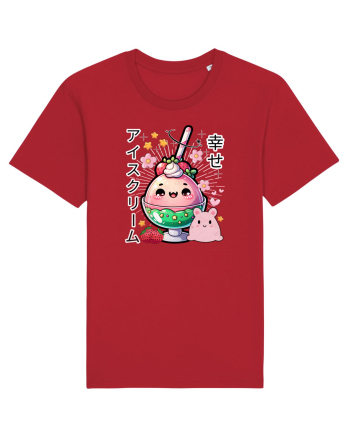 Înghețată japoneză Kawaii Desert Red