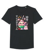 Înghețată japoneză Kawaii Desert Tricou mânecă scurtă guler larg Bărbat Skater