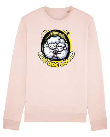 Mamă Iubitoare Oaie- Esti iubit Candy Pink