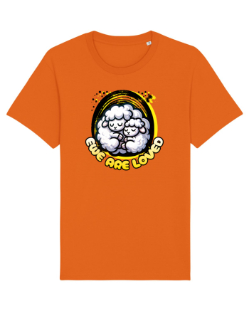 Mamă Iubitoare Oaie- Esti iubit Bright Orange