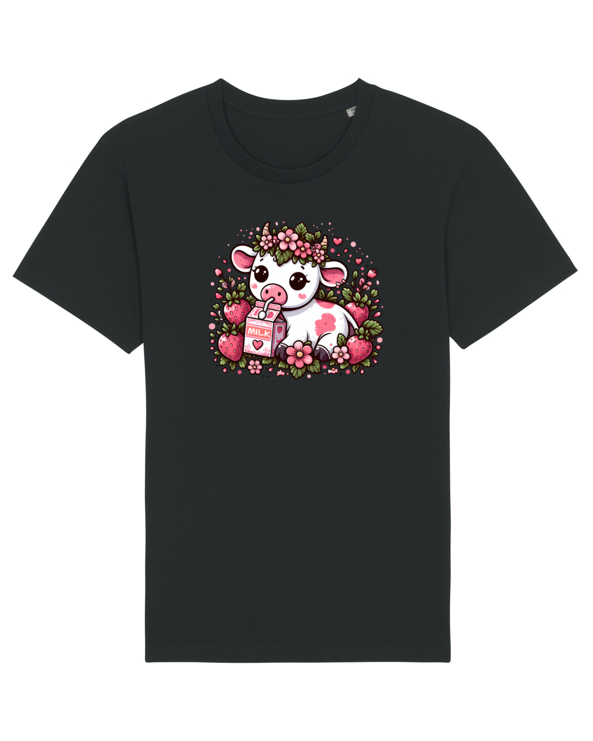Tricou mânecă scurtă Unisex Rocker Black