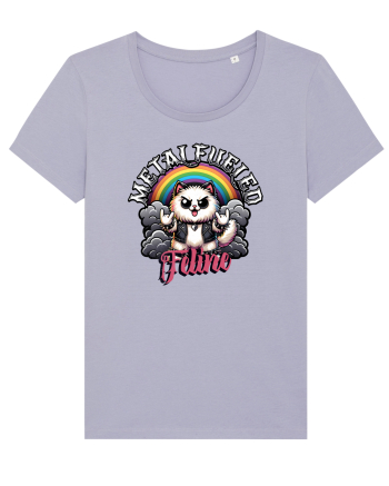 Pisica Rock Cat, o Felina Cu Suflet Rock Metal Lavender