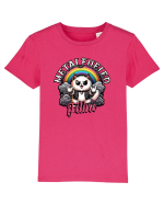 Pisica Rock Cat, o Felina Cu Suflet Rock Metal Tricou mânecă scurtă  Copii Mini Creator