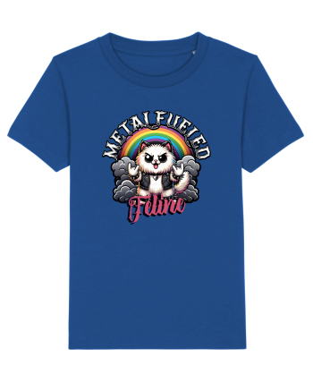 Pisica Rock Cat, o Felina Cu Suflet Rock Metal Majorelle Blue