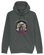 Schelet Rocker - Nu mai gandi, simte! Hanorac cu fermoar Unisex Connector