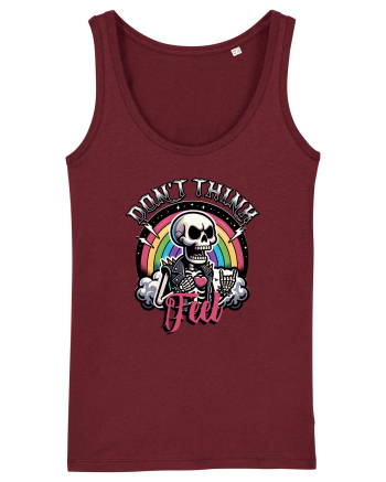 Schelet Rocker - Nu mai gandi, simte! Burgundy
