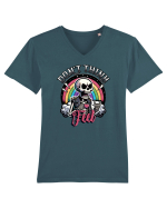 Schelet Rocker - Nu mai gandi, simte! Tricou mânecă scurtă guler V Bărbat Presenter