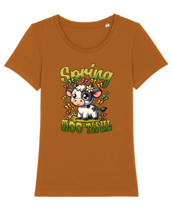 Vaca Drăguță Cu Fluturi - Primăvară Roasted Orange