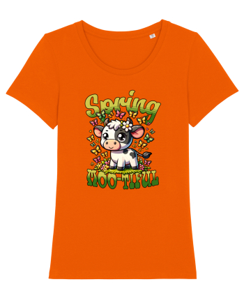 Vaca Drăguță Cu Fluturi - Primăvară Bright Orange