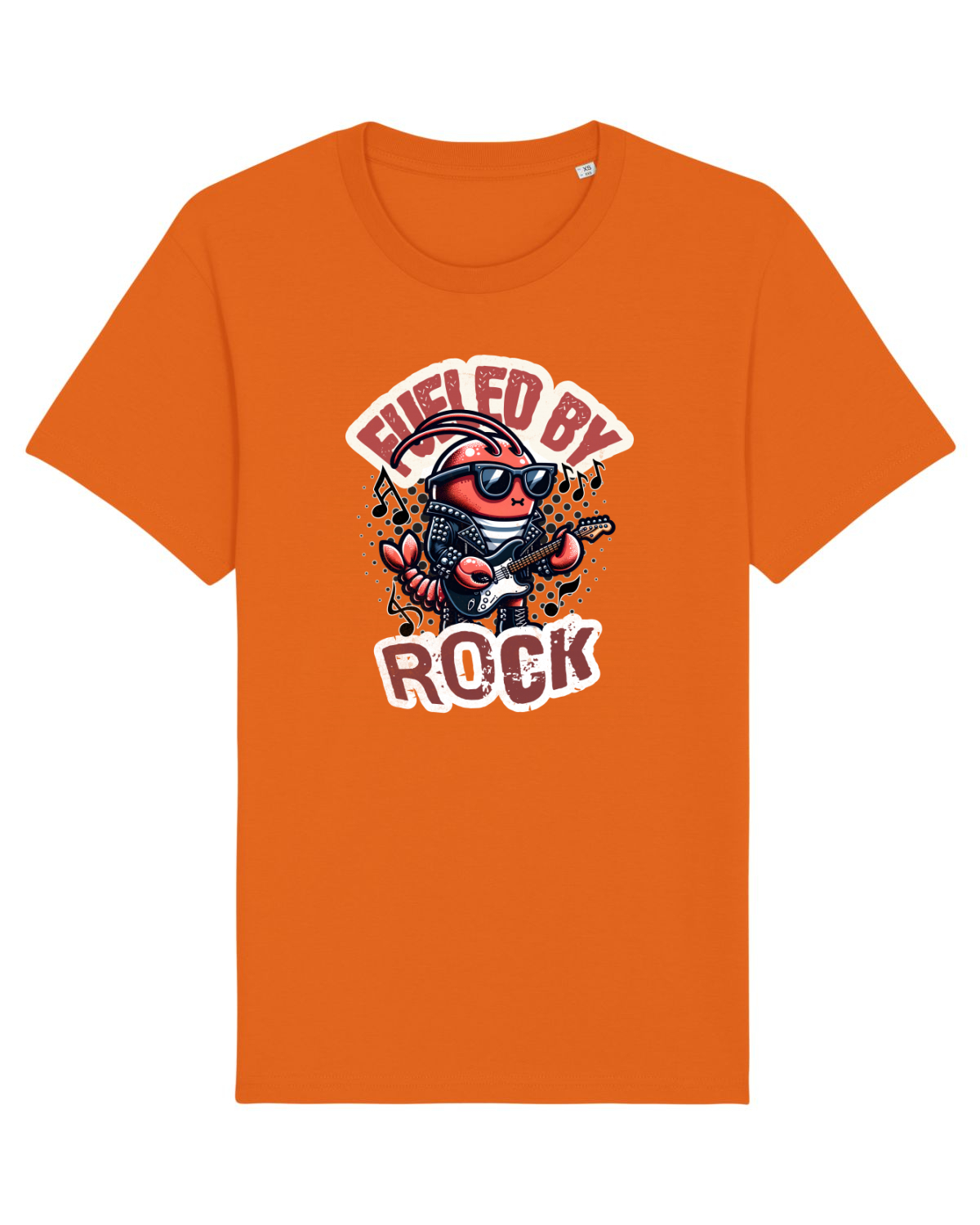Tricou mânecă scurtă Unisex Rocker Bright Orange