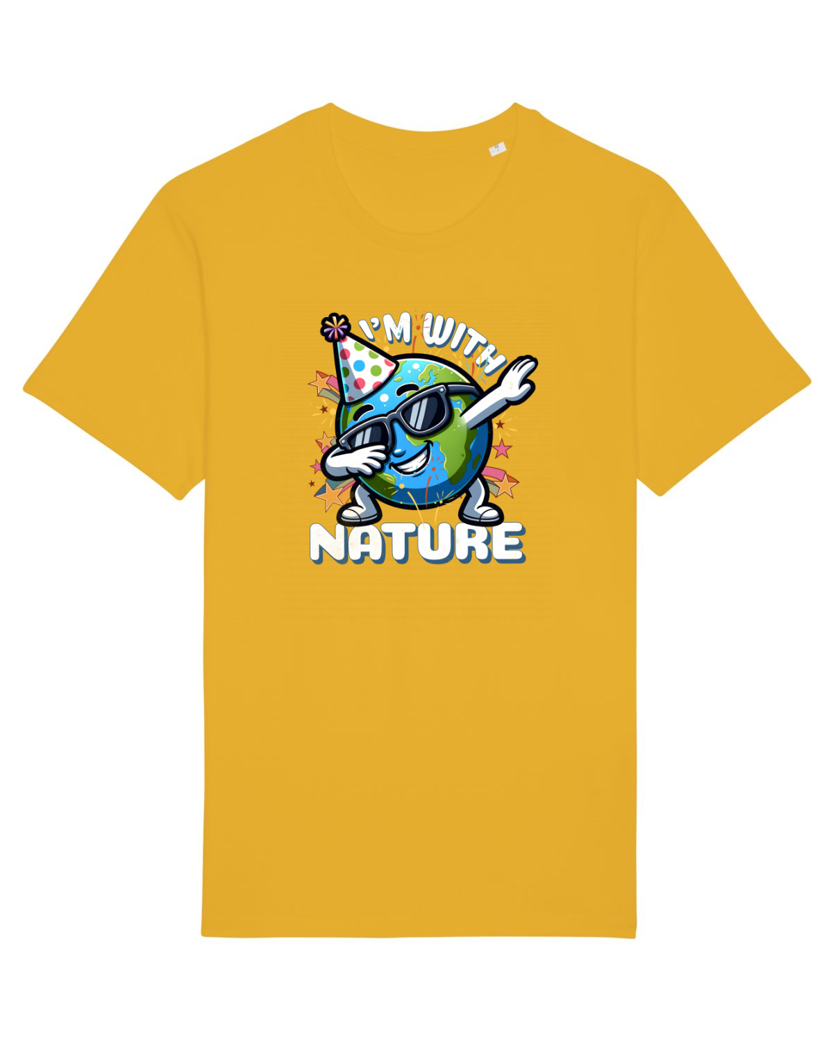 Tricou mânecă scurtă Unisex Rocker Spectra Yellow