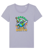 Ziua Pământului, 22 Aprilie - Celebrare Tricou mânecă scurtă guler larg fitted Damă Expresser