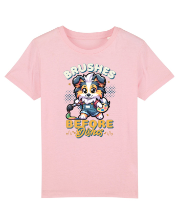Artistul Iubitor de Câini Cotton Pink