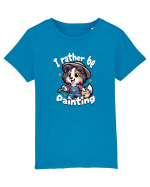 Cadouri pentru Pictori - Rough Collie Drăguț Tricou mânecă scurtă  Copii Mini Creator