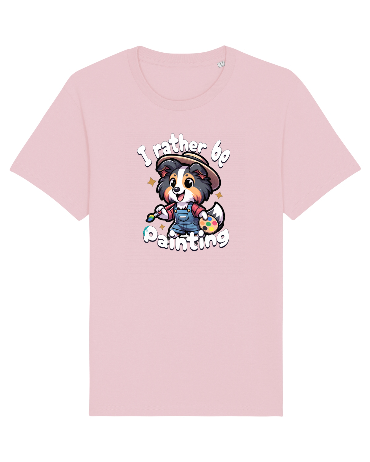 Tricou mânecă scurtă Unisex Rocker Cotton Pink