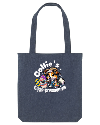 Paște cu Câinele Drăguț Collie Midnight Blue