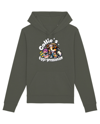 Paște cu Câinele Drăguț Collie Khaki