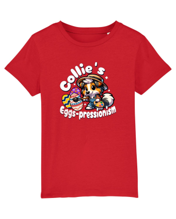 Paște cu Câinele Drăguț Collie Red