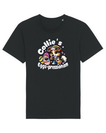 Paște cu Câinele Drăguț Collie Black