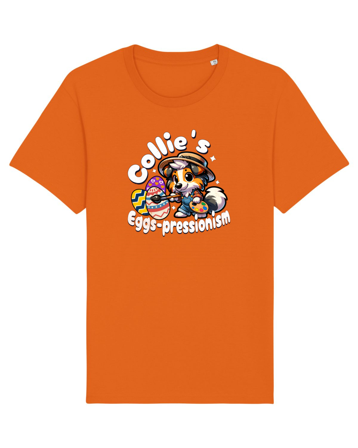Tricou mânecă scurtă Unisex Rocker Bright Orange