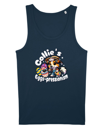 Paște cu Câinele Drăguț Collie Navy