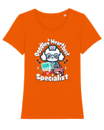 Poodles Drăguți - Medici și Asistente Medicale Tricou mânecă scurtă guler larg fitted Damă Expresser