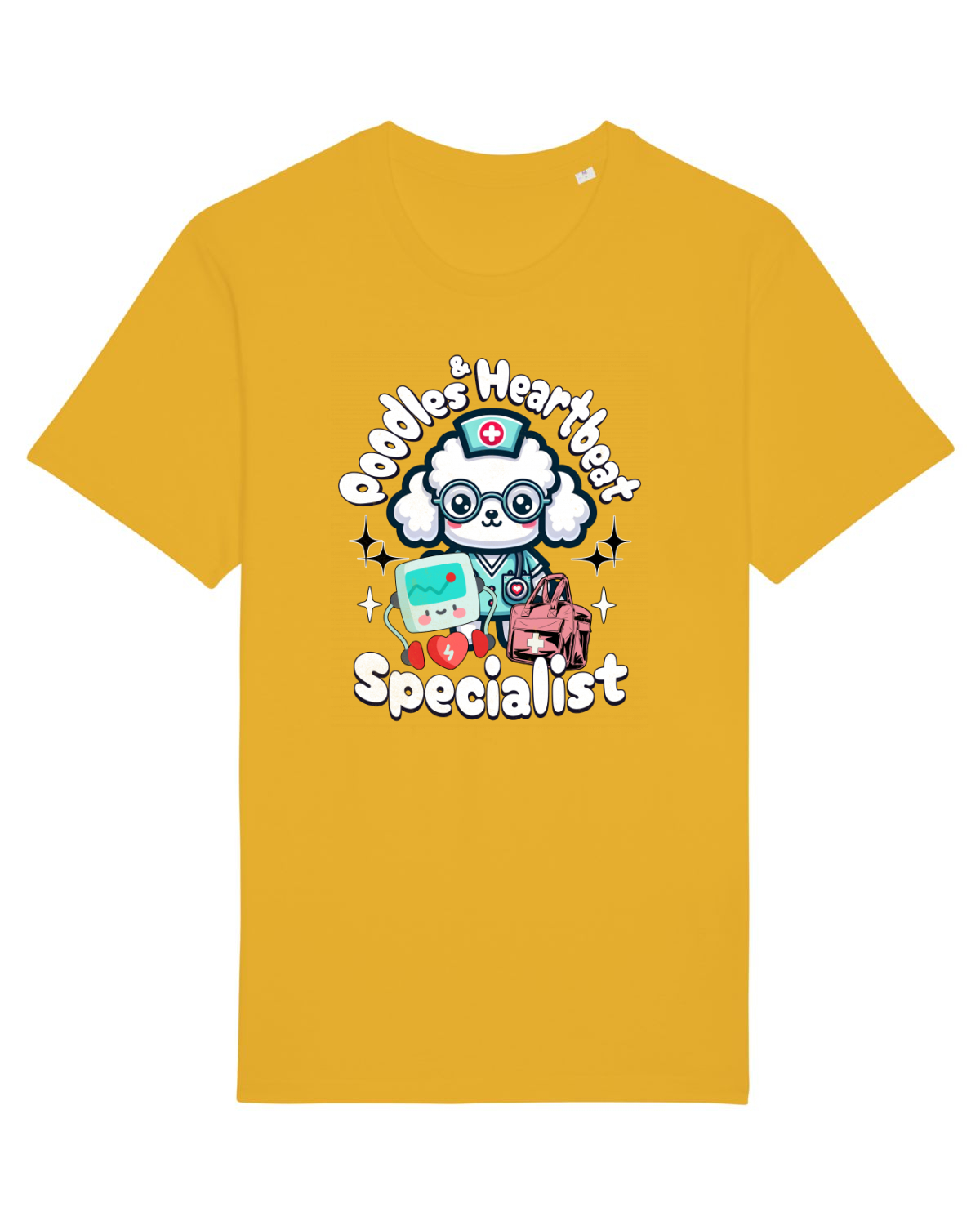 Tricou mânecă scurtă Unisex Rocker Spectra Yellow
