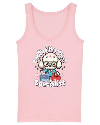Poodles Drăguți - Medici și Asistente Medicale Cotton Pink