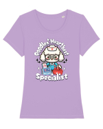 Poodles Drăguți - Medici și Asistente Medicale Tricou mânecă scurtă guler larg fitted Damă Expresser