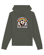 Pomeranian Amuzant Hanorac Unisex Drummer