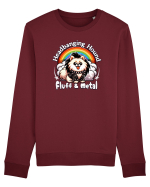 Pomeranian Amuzant Bluză mânecă lungă Unisex Rise