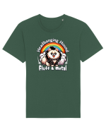 Pomeranian Amuzant Tricou mânecă scurtă Unisex Rocker