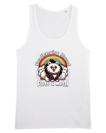 Pomeranian Amuzant White
