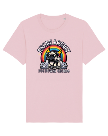 Pug Rock Heavy Metal Cotton Pink