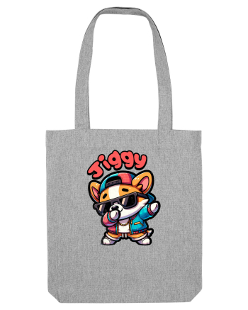 Dab Dance Corgi Jiggy în Stil Chibi Heather Grey