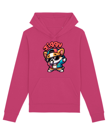 Dab Dance Corgi Jiggy în Stil Chibi Raspberry