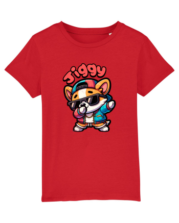 Dab Dance Corgi Jiggy în Stil Chibi Red