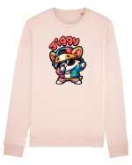 Dab Dance Corgi Jiggy în Stil Chibi Bluză mânecă lungă Unisex Rise