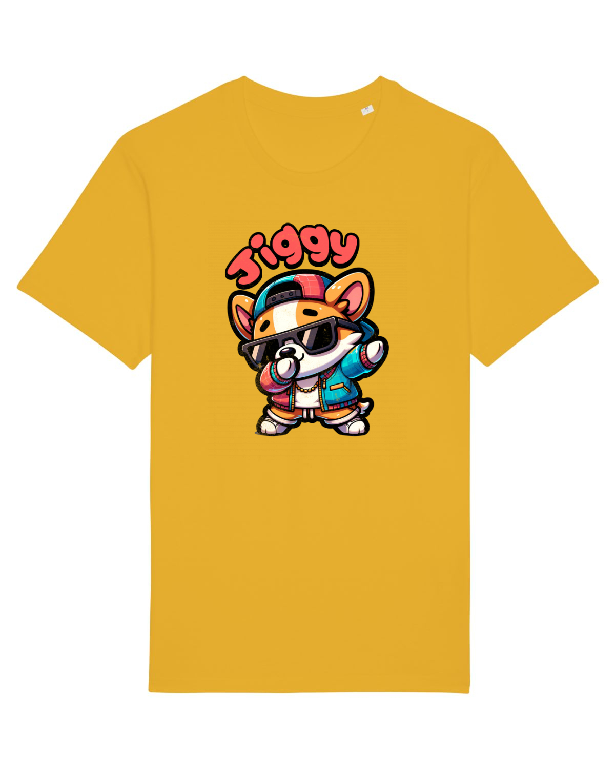 Tricou mânecă scurtă Unisex Rocker Spectra Yellow