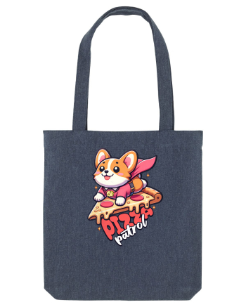 Corgi Amuzant Iubitor de Pizza Midnight Blue