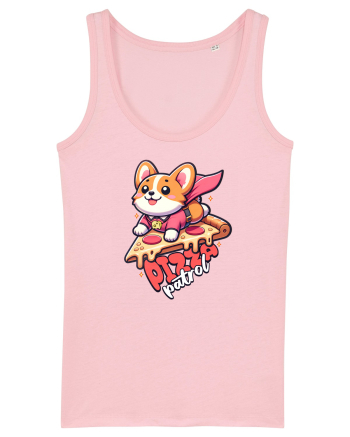 Corgi Amuzant Iubitor de Pizza Cotton Pink