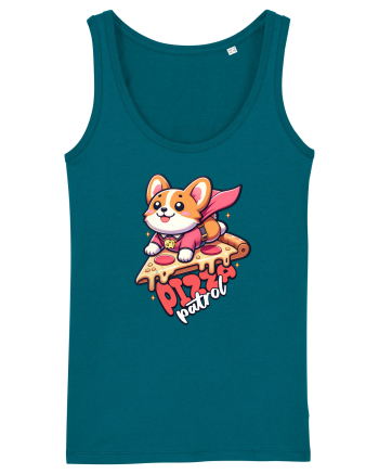 Corgi Amuzant Iubitor de Pizza Ocean Depth